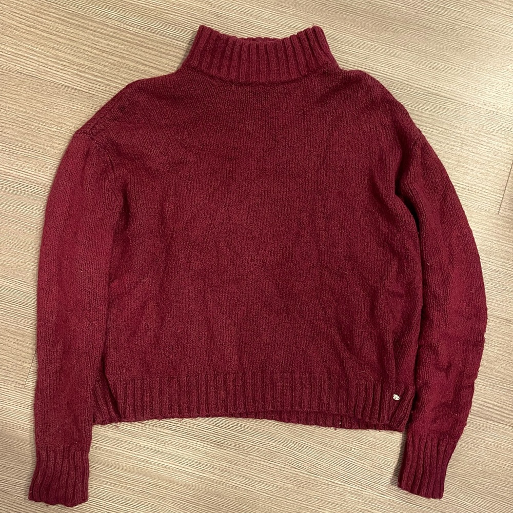 American Eagle turtleneck crop sweater size Large